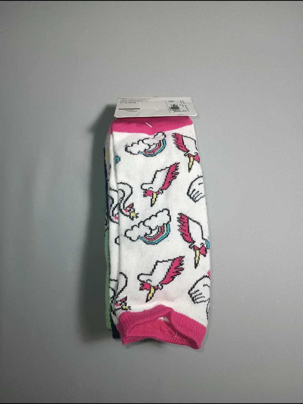 Wonder Nation Girls' No Show Socks